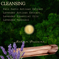 Cleansing Room Spray. Palo Santo & Lavender.