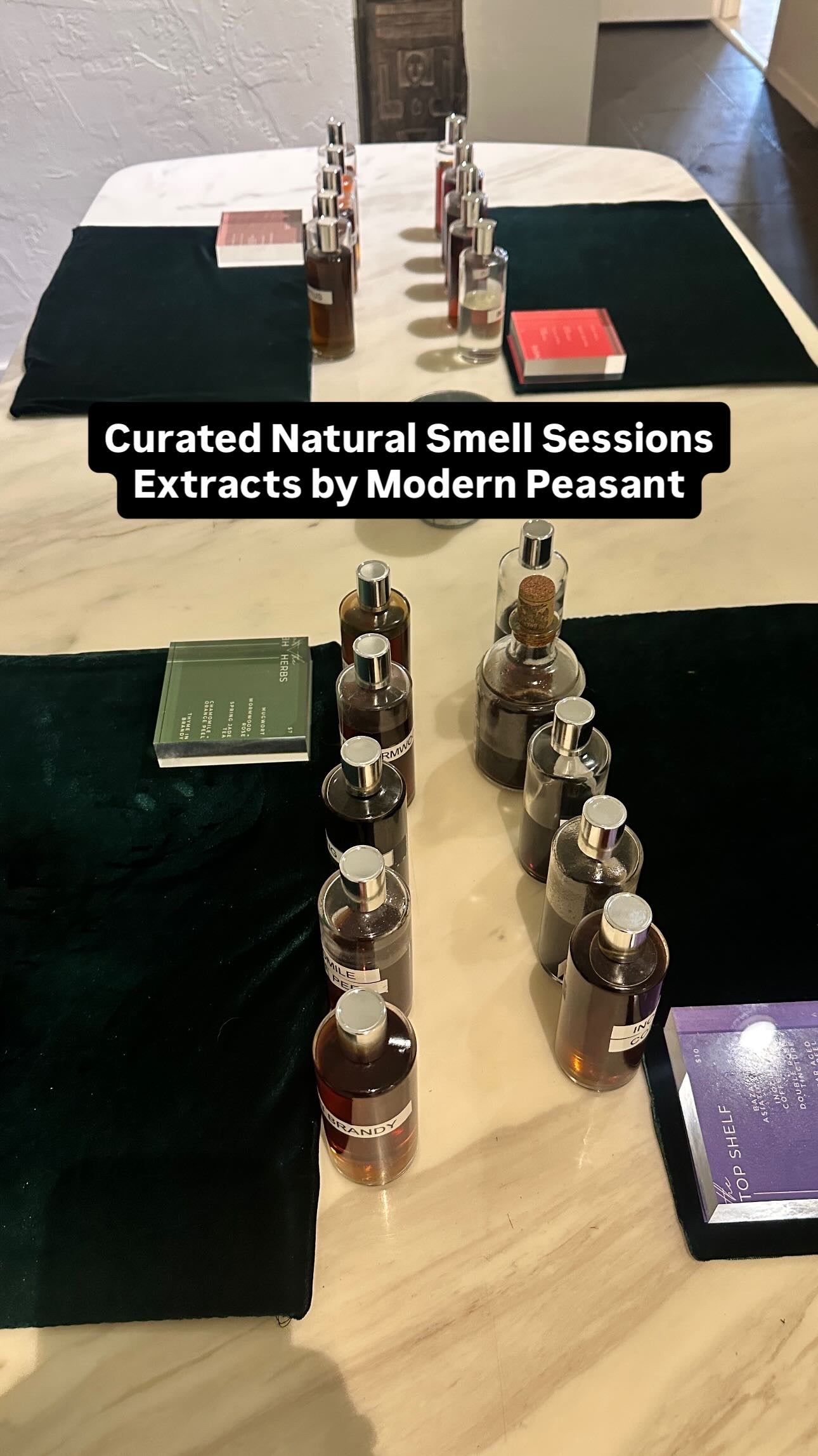 Curated Scent Flights