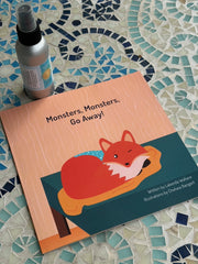 Monsters, Monsters Go Away (Book + Room Spray)