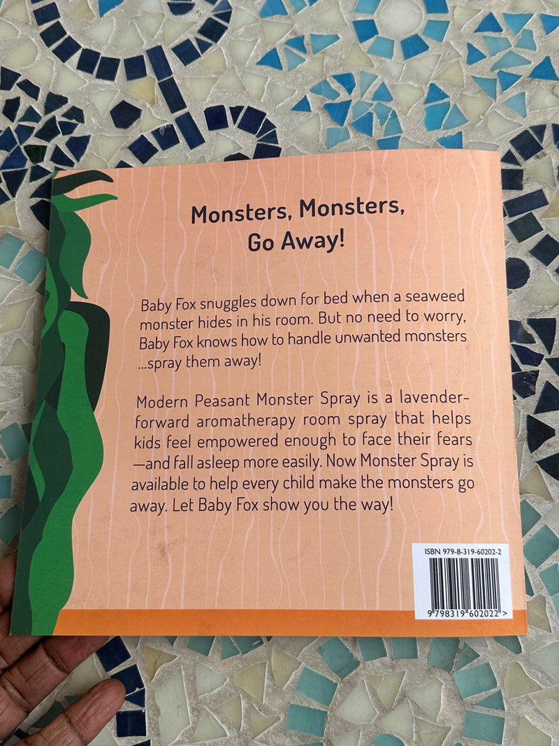 Monsters, Monsters Go Away (Book + Room Spray)