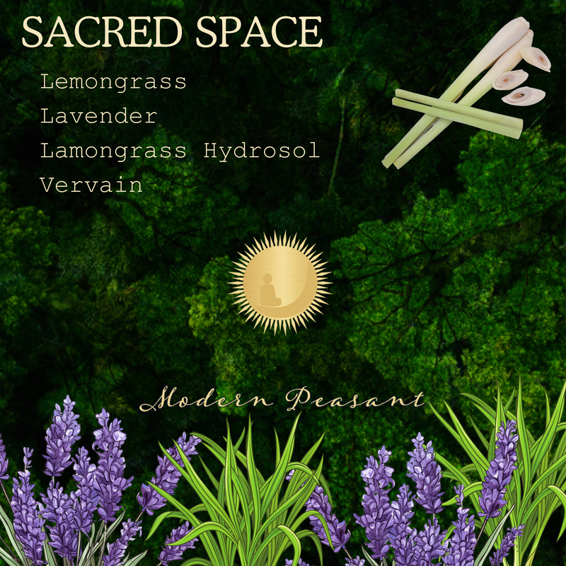 Sacred Space Room Spray. Lemongrass + Lavender.